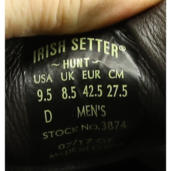 Irish Setter 3874 Men's Soft Paw Waterproof Leather Oxford Shoes Size 9.5 D - Picture 4 of 8